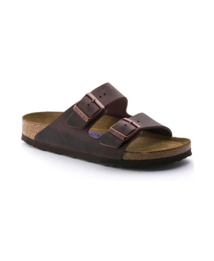 Сандалии Arizona из промасленного нубука с мягкой стелькой Birkenstock, коричневый
Сандалии Arizona из промасленного нубука с мягкой стелькой Birkenstock, коричневый