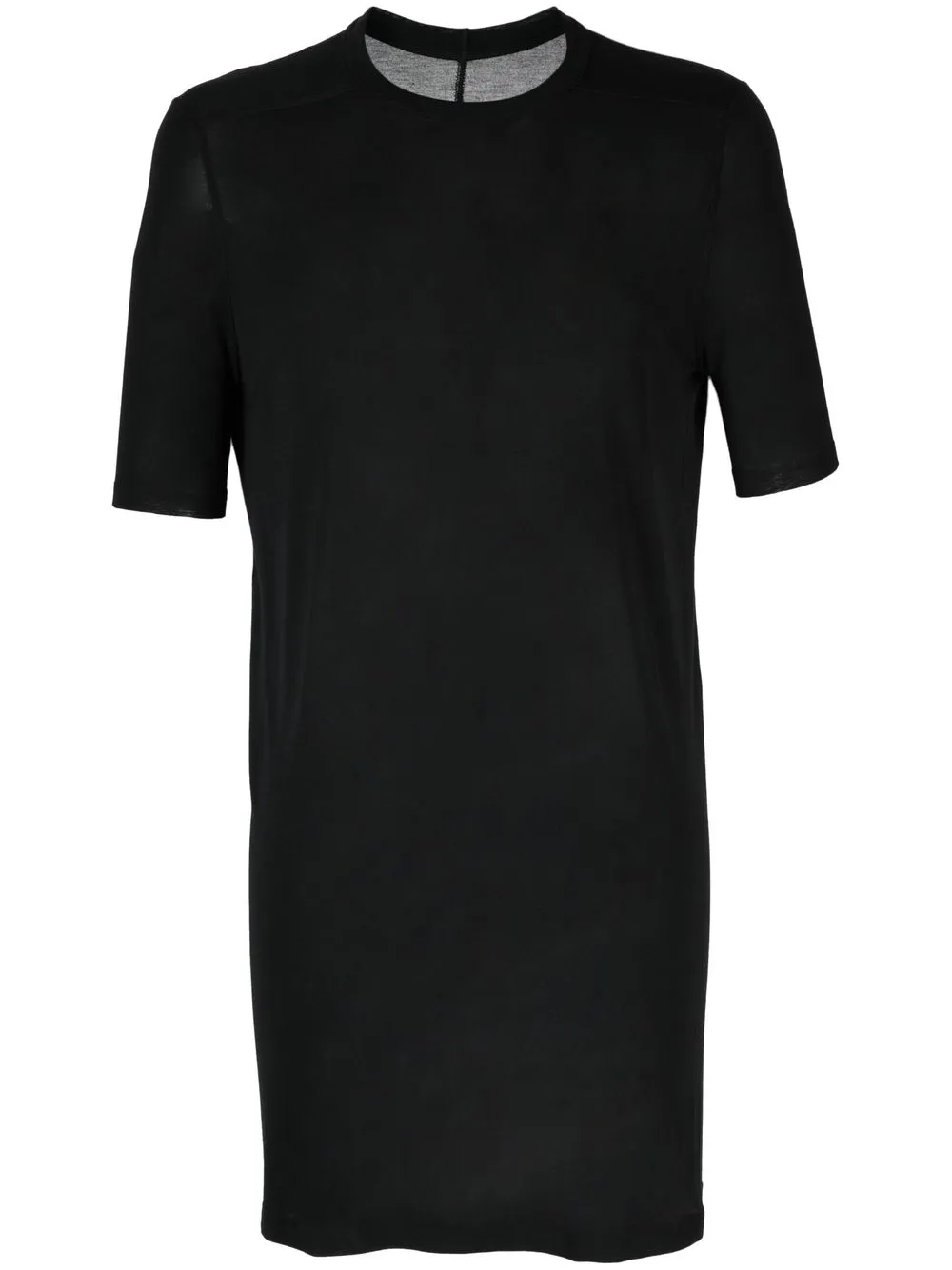 Длинная футболка с круглым вырезом Rick Owens, черный
Длинная футболка с круглым вырезом Rick Owens, черный