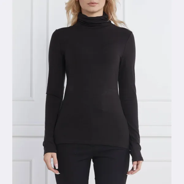 Облегающая водолазка из мягкого тенселя Tommy Hilfiger, черный
Облегающая водолазка из мягкого тенселя Tommy Hilfiger, черный