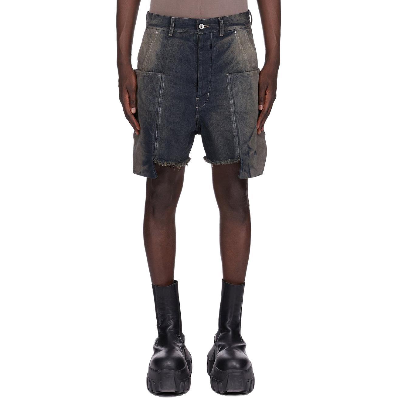 Шорты-карго Стефана Rick Owens Drkshdw, indigo
Шорты-карго Стефана Rick Owens Drkshdw, indigo