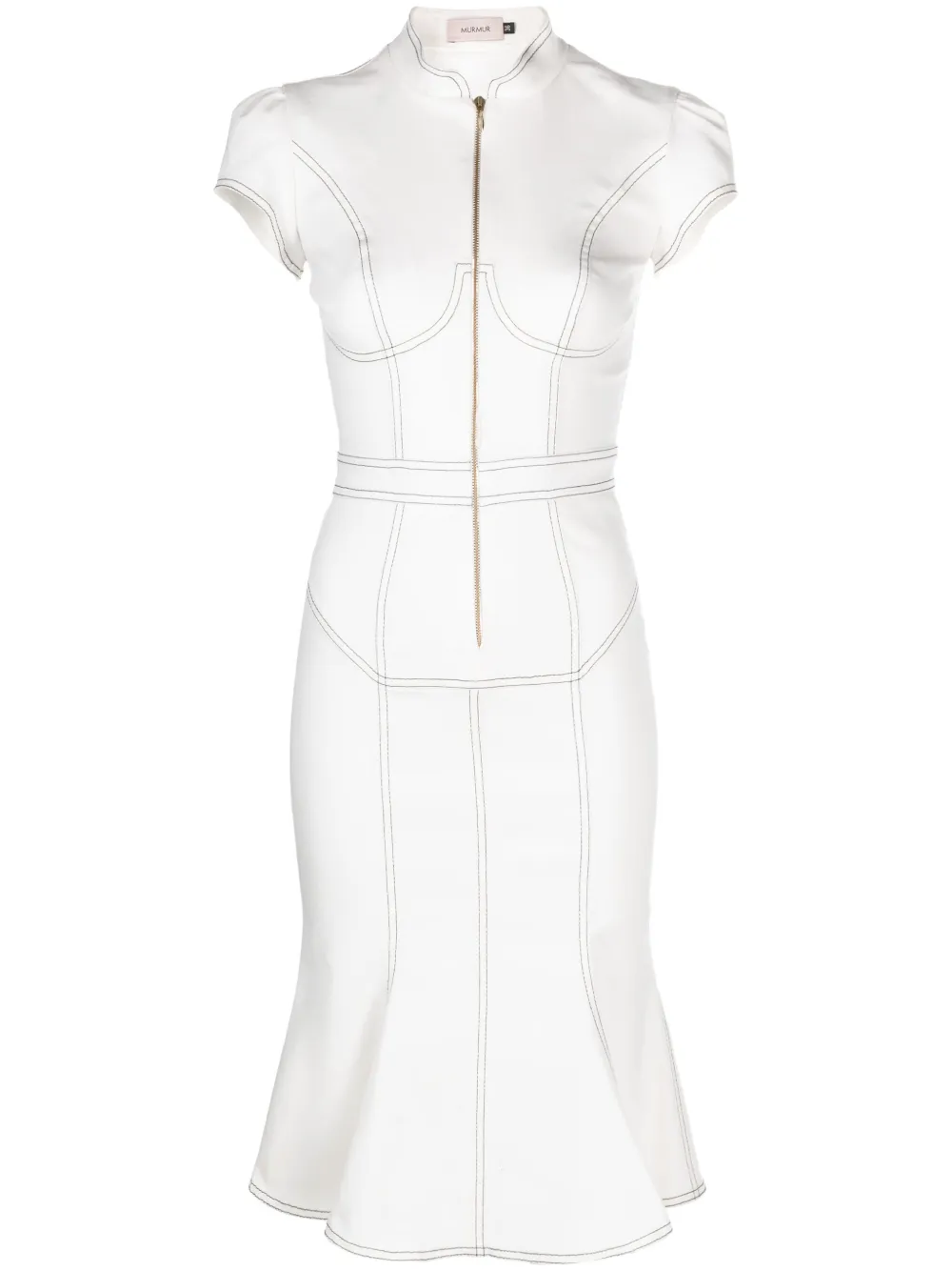 Джинсовое платье Underline с контрастной строчкой Murmur, белый
Джинсовое платье Underline с контрастной строчкой Murmur, белый