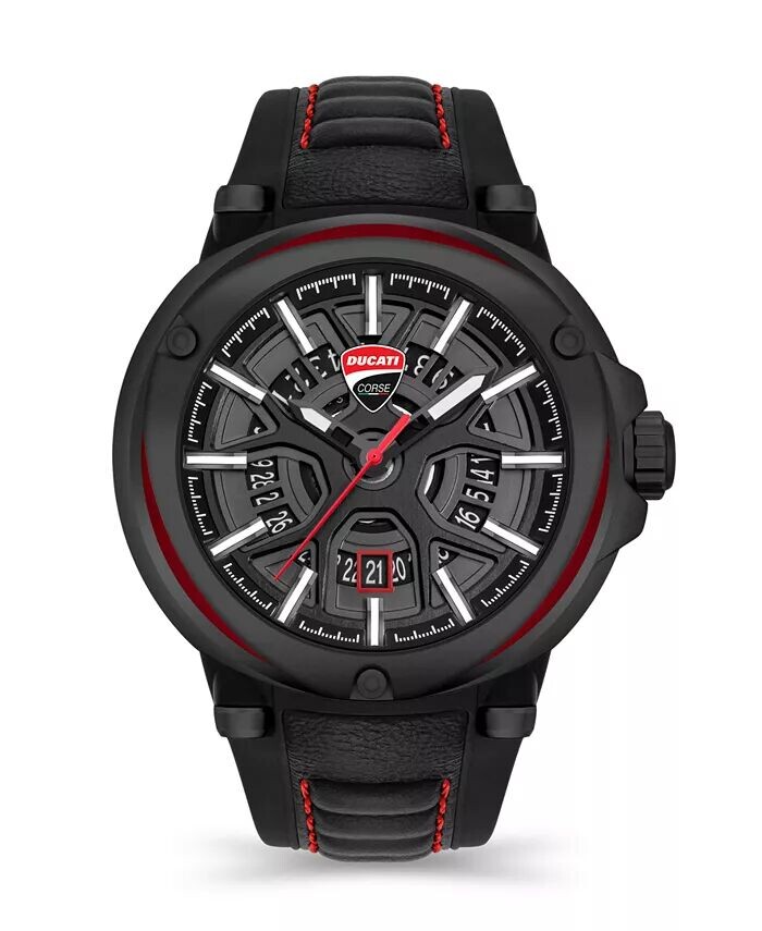 Мужские часы Partenza Collection с черным силиконовым ремешком, 49 мм Ducati Corse
Мужские часы Partenza Collection с черным силиконовым ремешком, 49 мм Ducati Corse