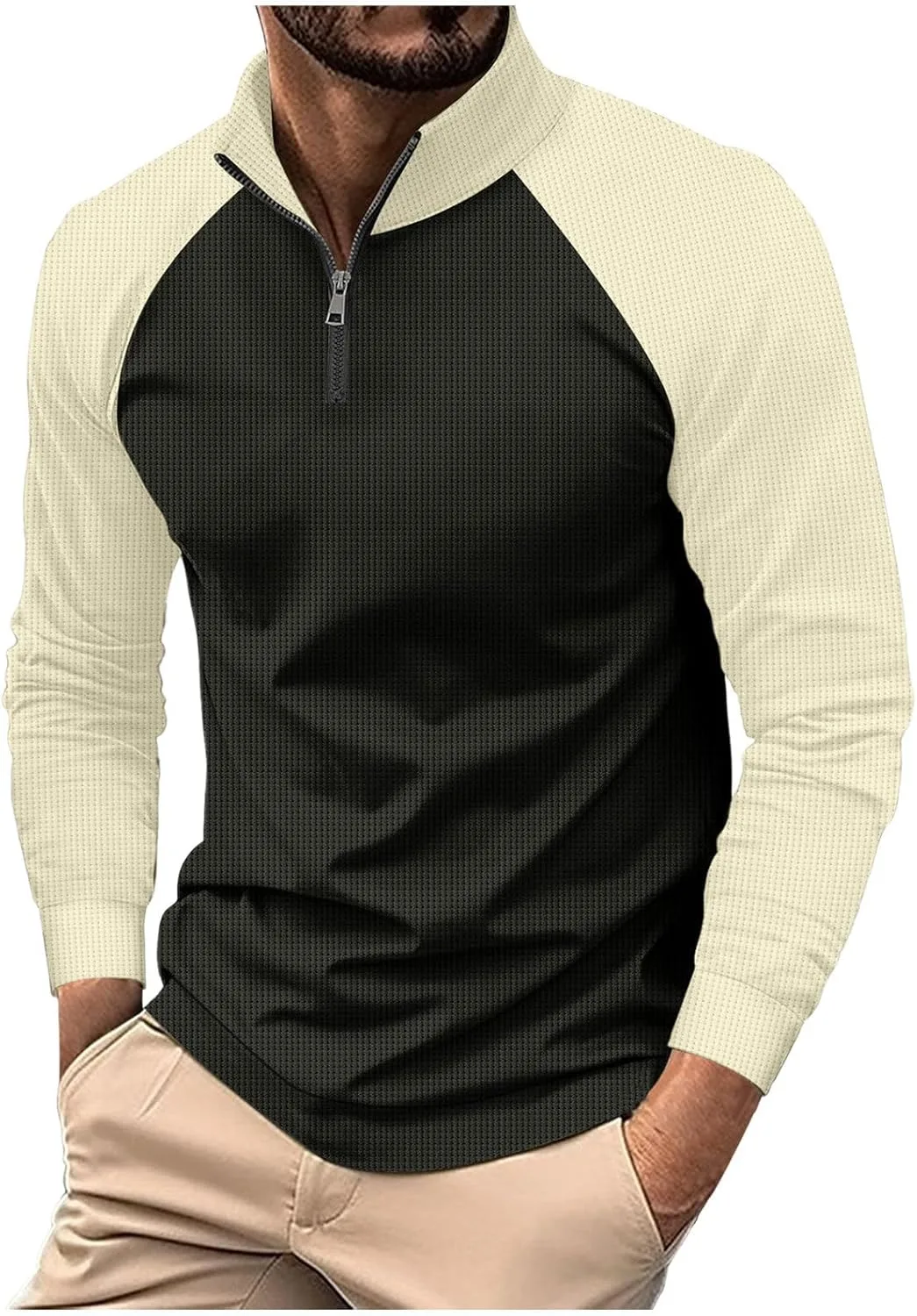 Термальная рубашка для мужчин Waffle-Knit Button Down Slim Fit
Термальная рубашка для мужчин Waffle-Knit Button Down Slim Fit