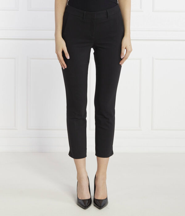 Штаны в форме сигареты macario Slim fit Marella, черный 
Штаны в форме сигареты macario Slim fit Marella, черный