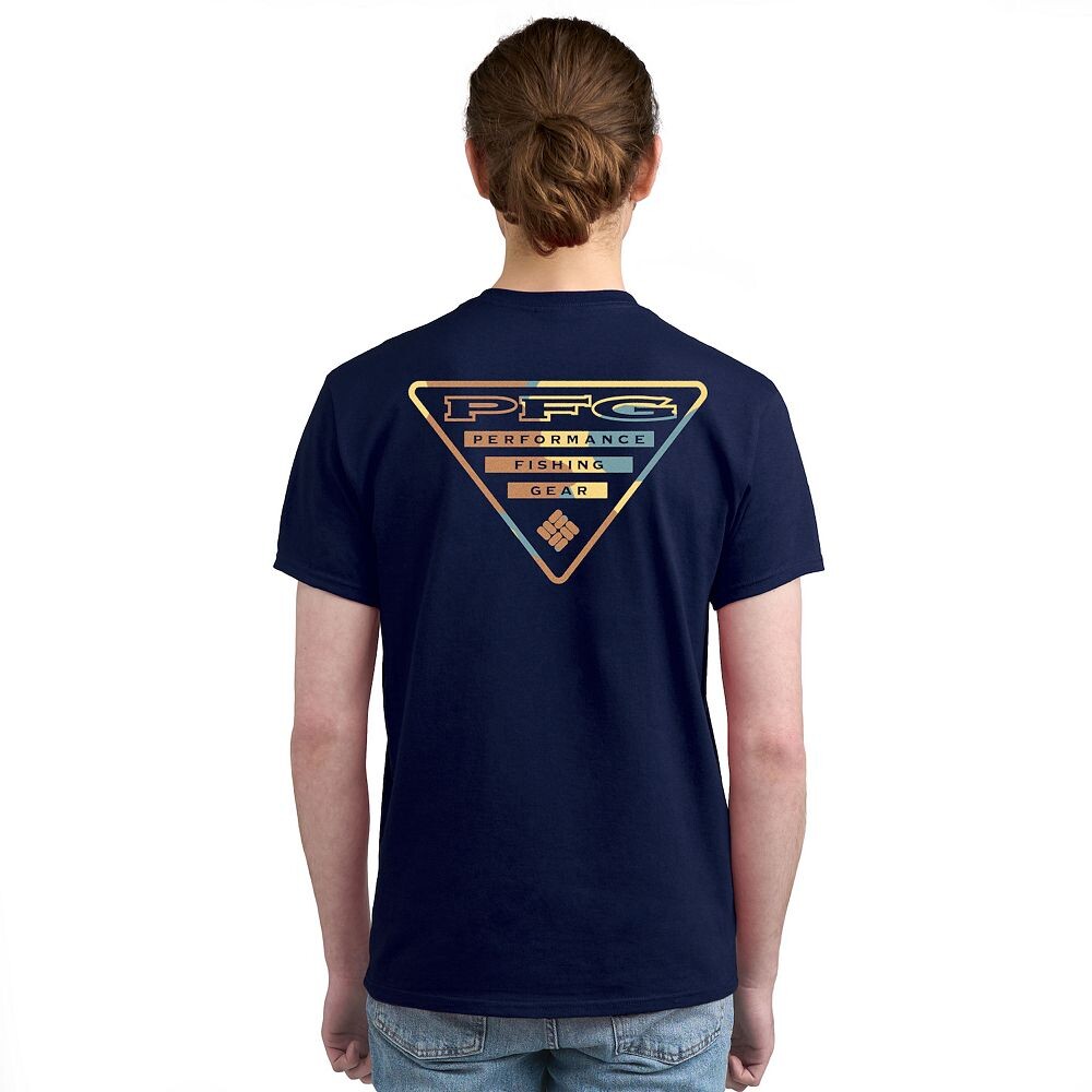 Мужская футболка с короткими рукавами и рисунком Columbia PFG, цвет Oxford Blue
Мужская футболка с короткими рукавами и рисунком Columbia PFG, цвет Oxford Blue