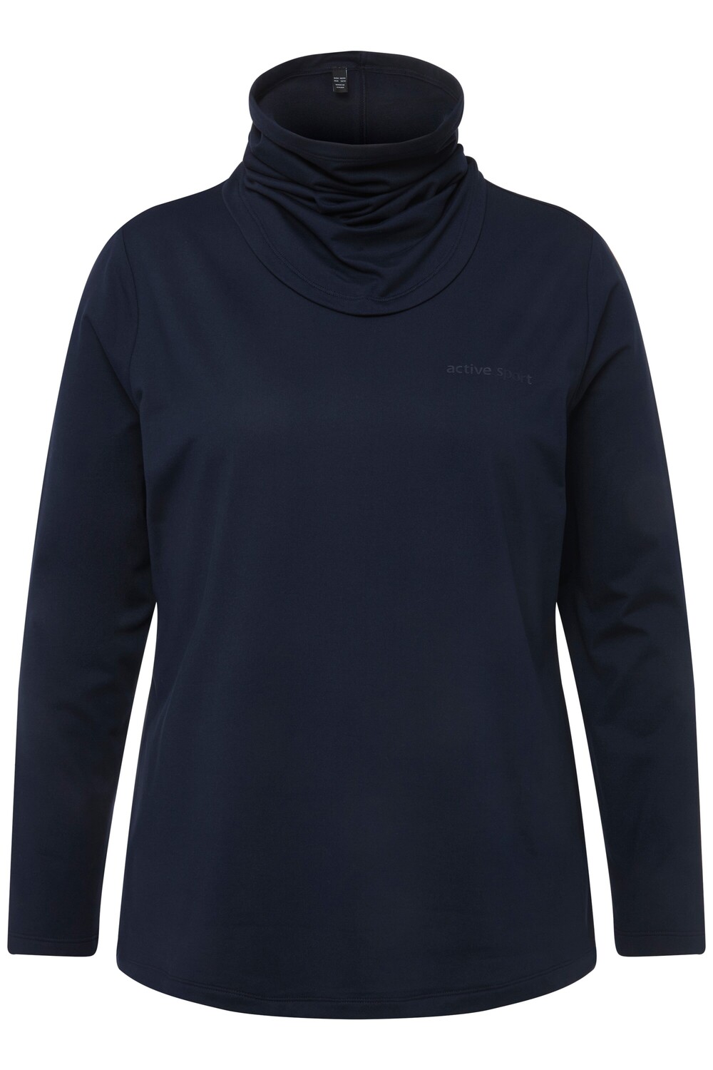 Лонгслив Ulla Popken, морской 
Лонгслив Ulla Popken, морской