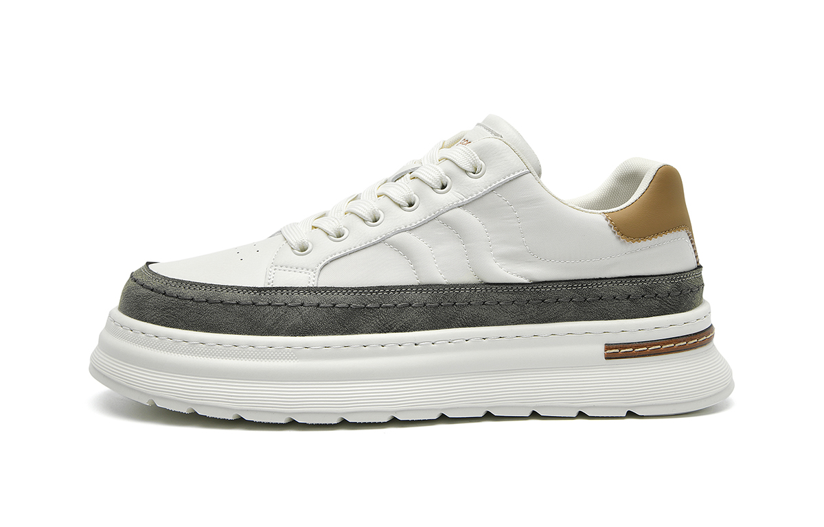 HLA Низкие скейтерские кросcовки мужские бело-коричневые, цвет White Brown
HLA Низкие скейтерские кросcовки мужские бело-коричневые, цвет White Brown