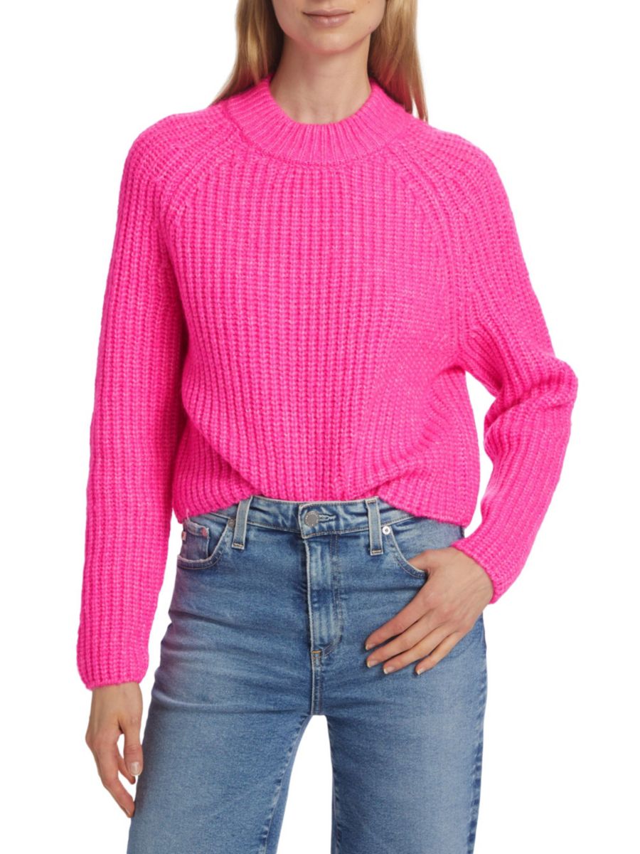 Свитер в технике шейкер-стич Design History, цвет Super Pink
Свитер в технике шейкер-стич Design History, цвет Super Pink