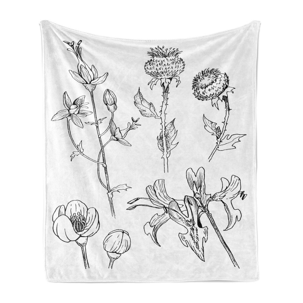 Мягкое фланелевое флисовое одеяло ABAKUHAUS Flowers, мимолетные цветущие цветы, уютный плюш для использования в помещении и на открытом воздухе, 125 x 175 см, угольно-серый белый
Мягкое фланелевое флисовое одеяло ABAKUHAUS Flowers, мимолетные цветущие цветы, уютный плюш для использования в помещении и на открытом воздухе, 125 x 175 см, угольно-серый белый