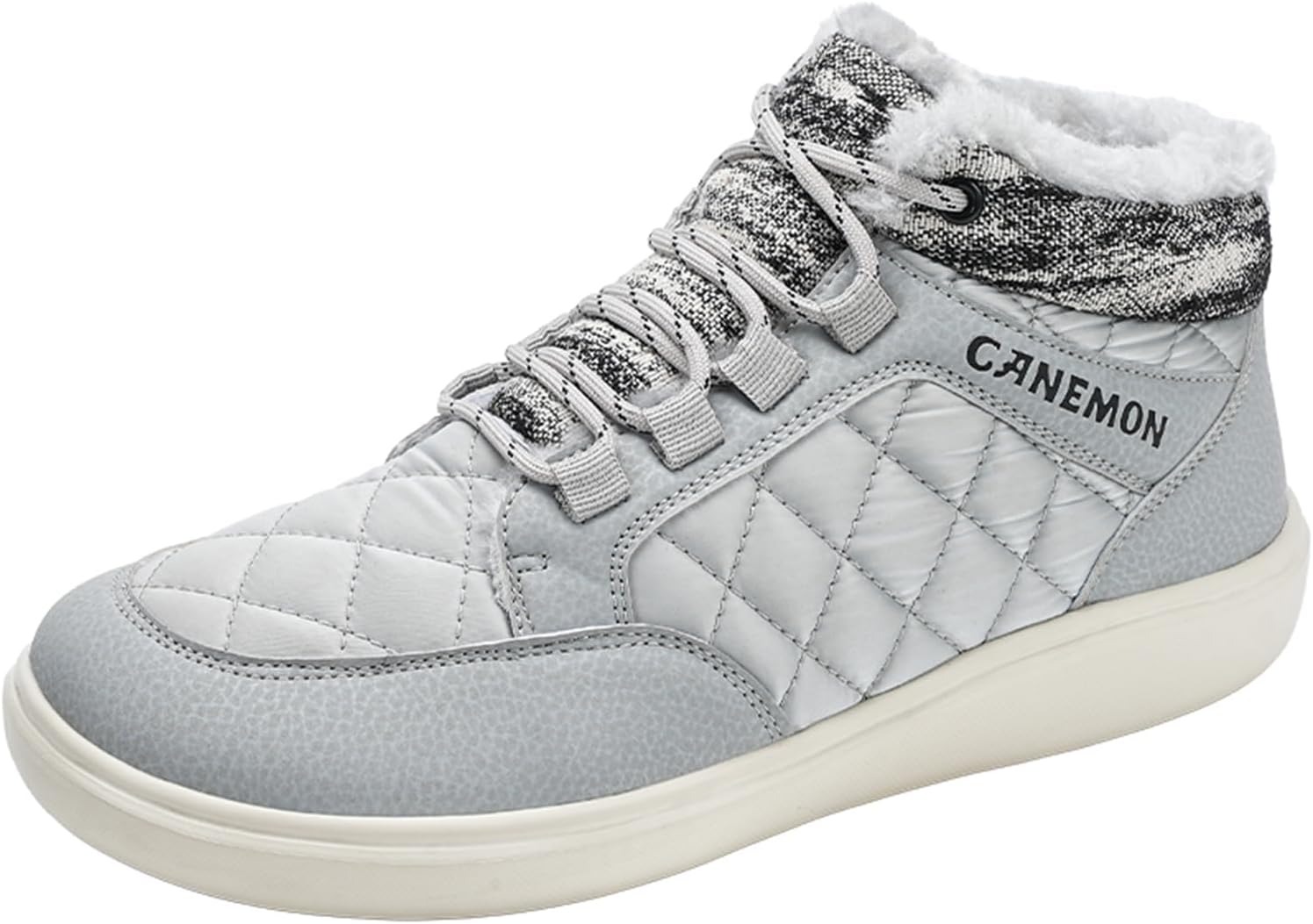 TANGYUGEN Мужские и женские зимние снежные ботинки с широкой колодкой, теплые походные ботинки, противоскользящие ботильоны с меховой подкладкой, легкие повседневные водоотталкивающие, серебристо-серый
TANGYUGEN Мужские и женские зимние снежные ботинки с широкой колодкой, теплые походные ботинки, противоскользящие ботильоны с меховой подкладкой, легкие повседневные водоотталкивающие, серебристо-серый