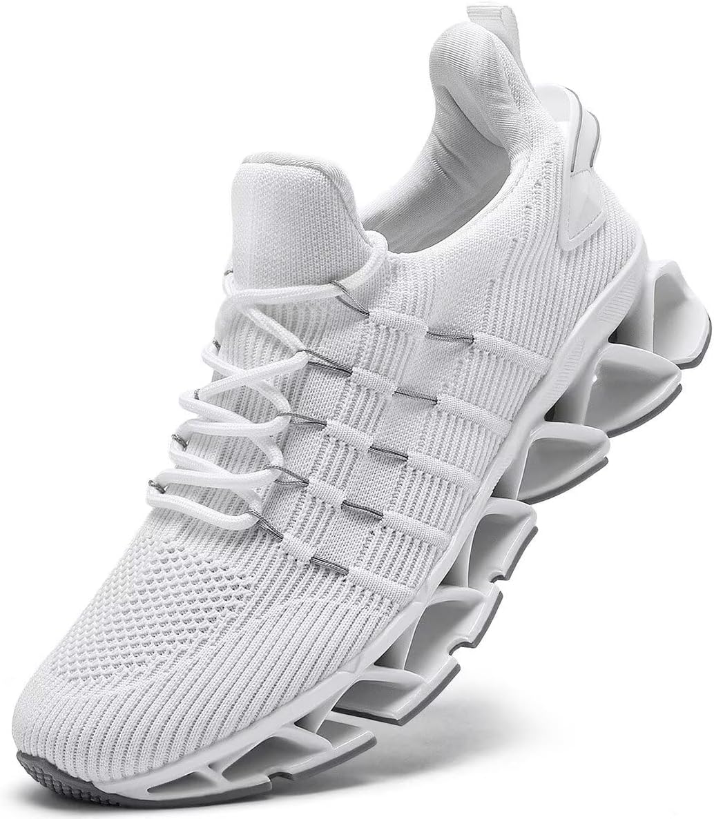 Мужские слипоны для ходьбы Blade, противоскользящие теннисные кроссовки для бега, легкие спортивные дышащие кроссовки из сетки, модные кроссовки Kapsen, белый
Мужские слипоны для ходьбы Blade, противоскользящие теннисные кроссовки для бега, легкие спортивные дышащие кроссовки из сетки, модные кроссовки Kapsen, белый