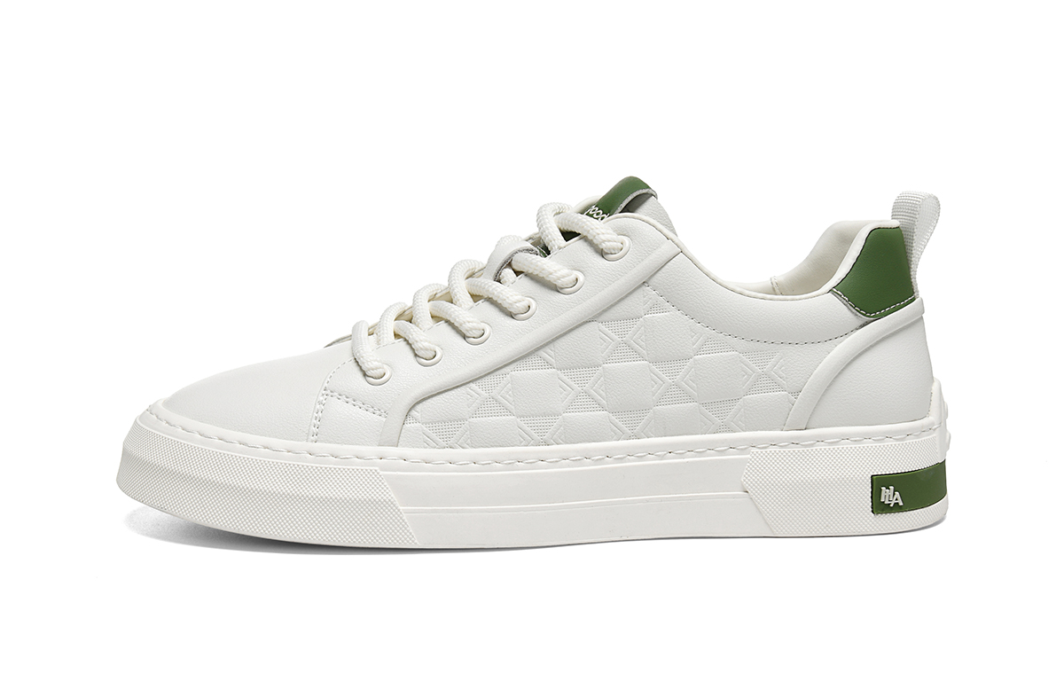 Мужские низкие скейтерские кроссовки HLA, белые
Мужские низкие скейтерские кроссовки HLA, белые