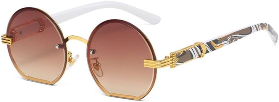 Винтажные солнцезащитные очки MUTYNE неправильной формы, круглые, с градиентным переходом цвета, женские, в стиле стимпанк, разноцветные, с защитой от УФ-излучения UV400, Auburn
Винтажные солнцезащитные очки MUTYNE неправильной формы, круглые, с градиентным переходом цвета, женские, в стиле стимпанк, разноцветные, с защитой от УФ-излучения UV400, Auburn