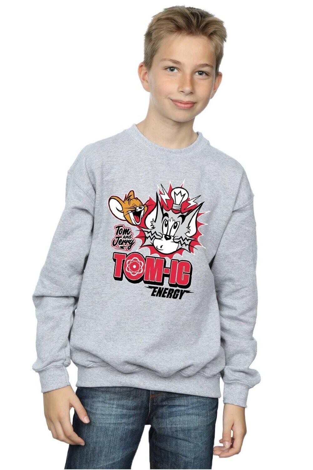 Толстовка Tomic Energy Tom & Jerry, серый 
Толстовка Tomic Energy Tom & Jerry, серый