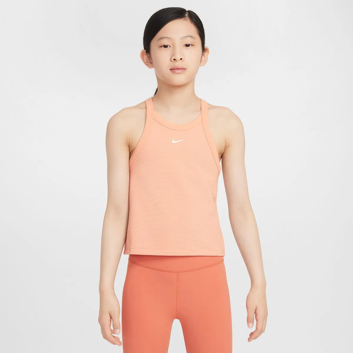 Футболка для девочек Nike Tank Bra, оранжевый
Футболка для девочек Nike Tank Bra, оранжевый