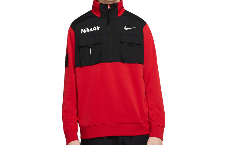 Куртка мужская красная Nike, красный 
Куртка мужская красная Nike, красный