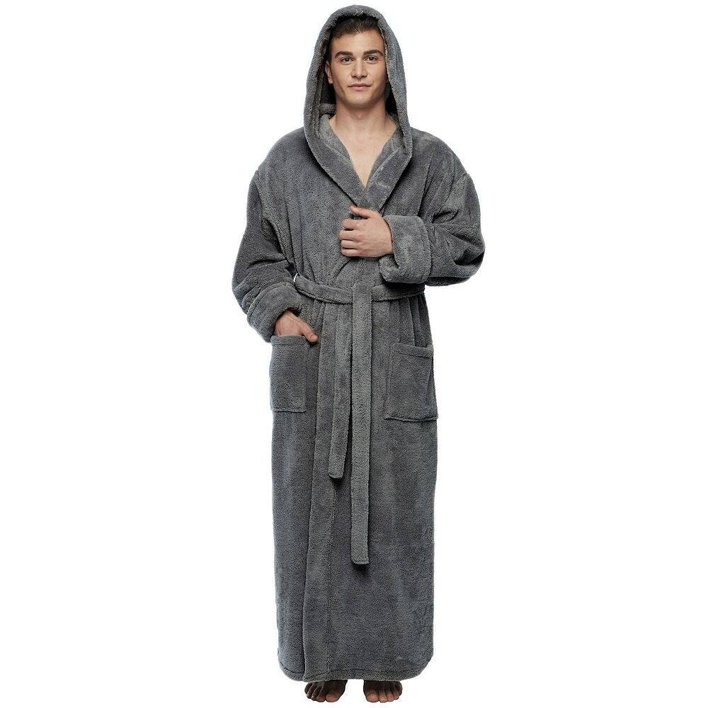 Мужской длинный хлопковый халат с капюшоном до щиколотки ARUS, цвет Dark Gray
Мужской длинный хлопковый халат с капюшоном до щиколотки ARUS, цвет Dark Gray