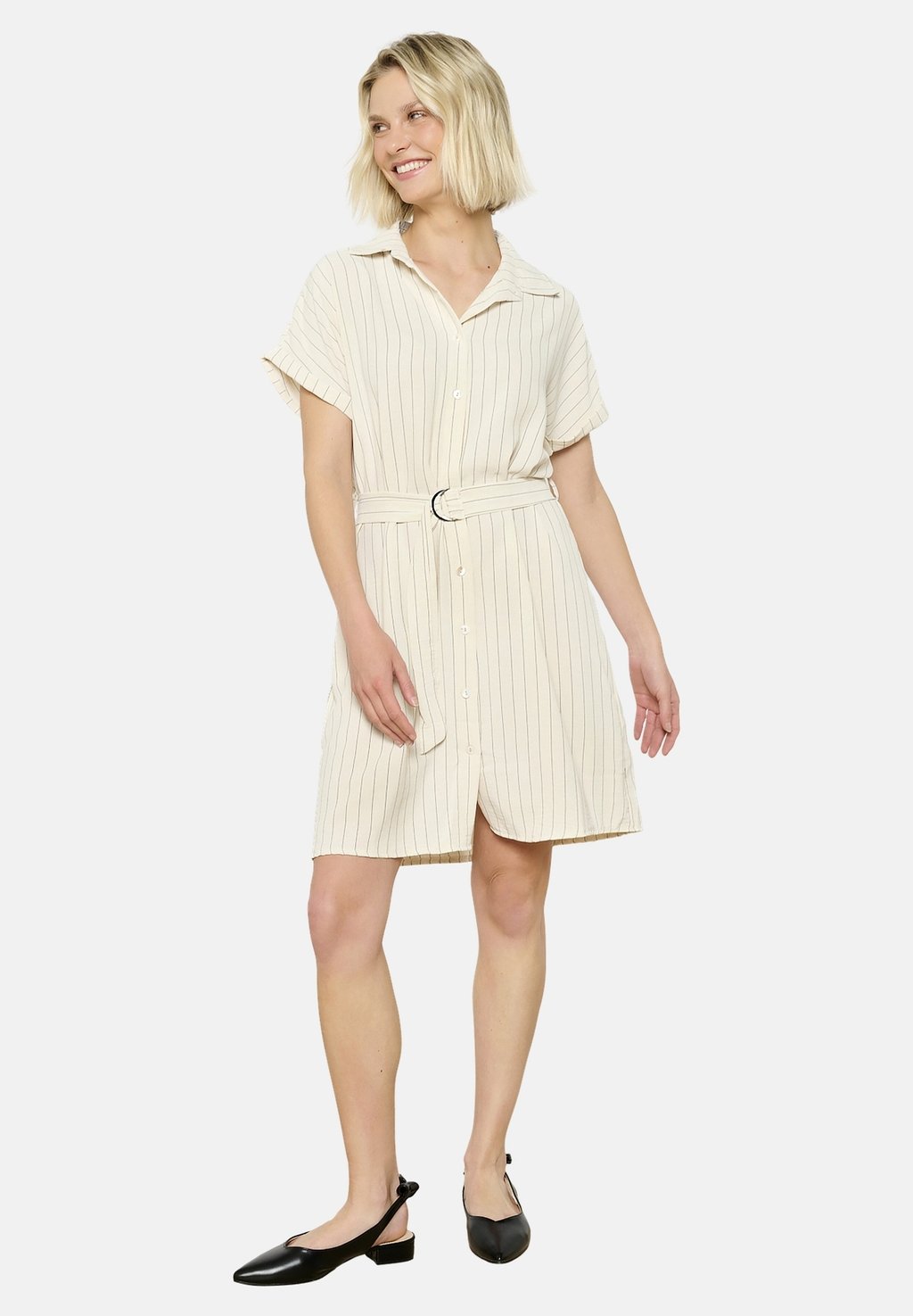 Платье-рубашка SHORT STRIPED LolaLiza, бежевый
Платье-рубашка SHORT STRIPED LolaLiza, бежевый