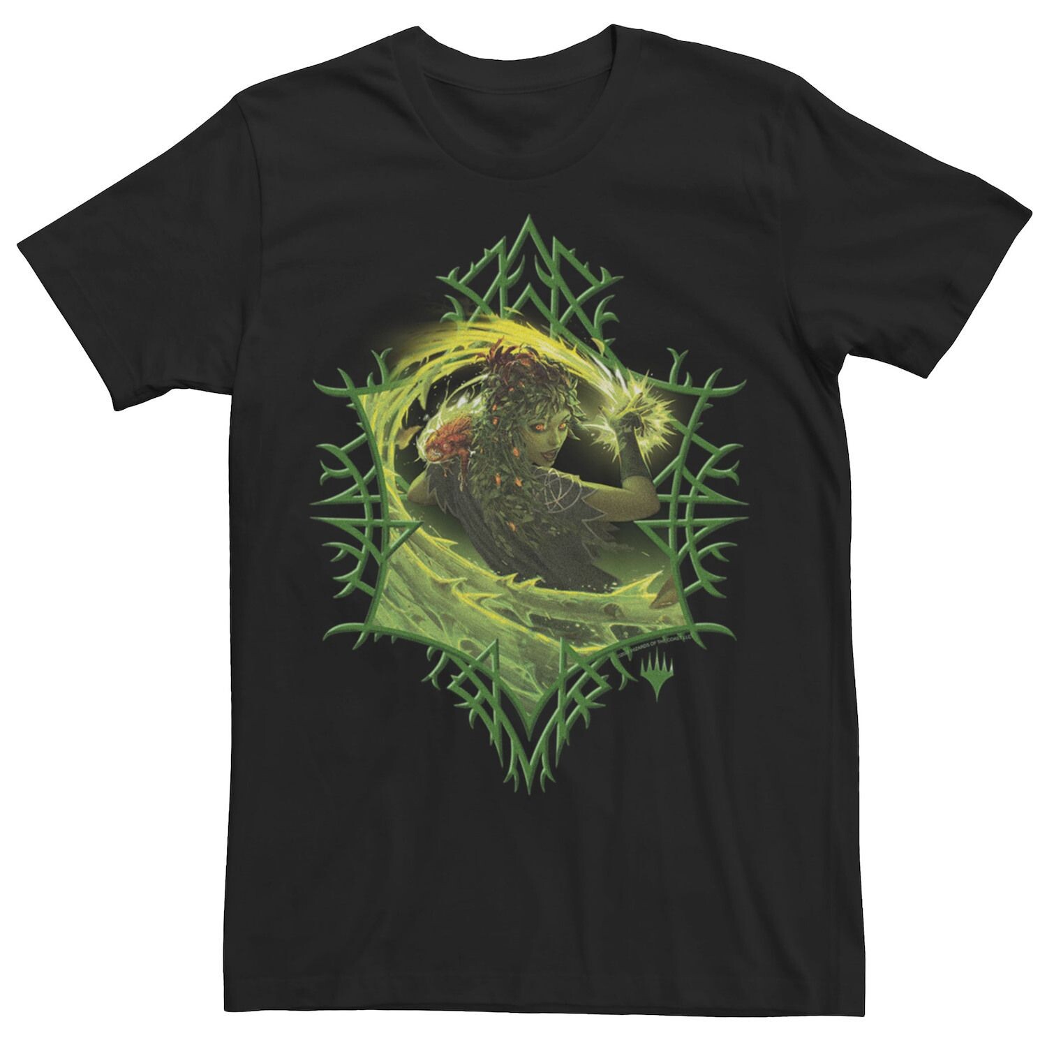 Мужская футболка Magic The Gathering Witherbloom School с гербом и портретом Licensed Character
Мужская футболка Magic The Gathering Witherbloom School с гербом и портретом Licensed Character