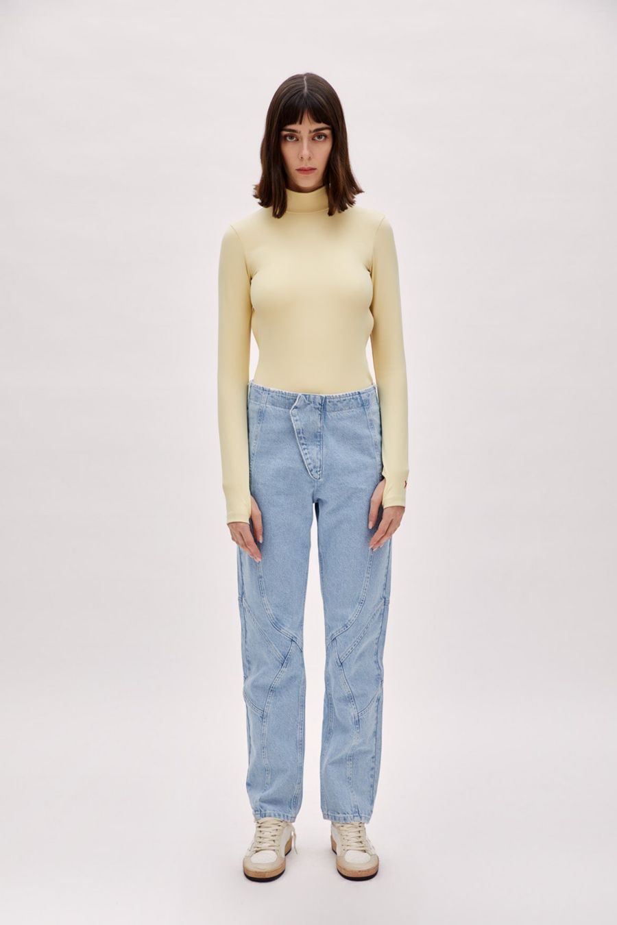 Женские джинсы прямого кроя с декоративной строчкой PCFG, Blue
Женские джинсы прямого кроя с декоративной строчкой PCFG, Blue