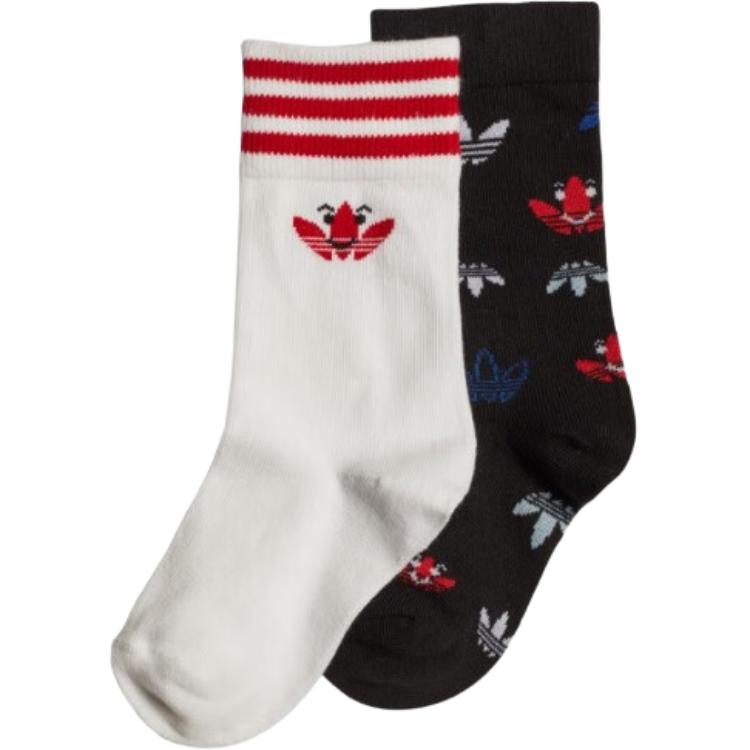 Детские носки Adidas Originals, 2 пары (черный+белый)
Детские носки Adidas Originals, 2 пары (черный+белый)