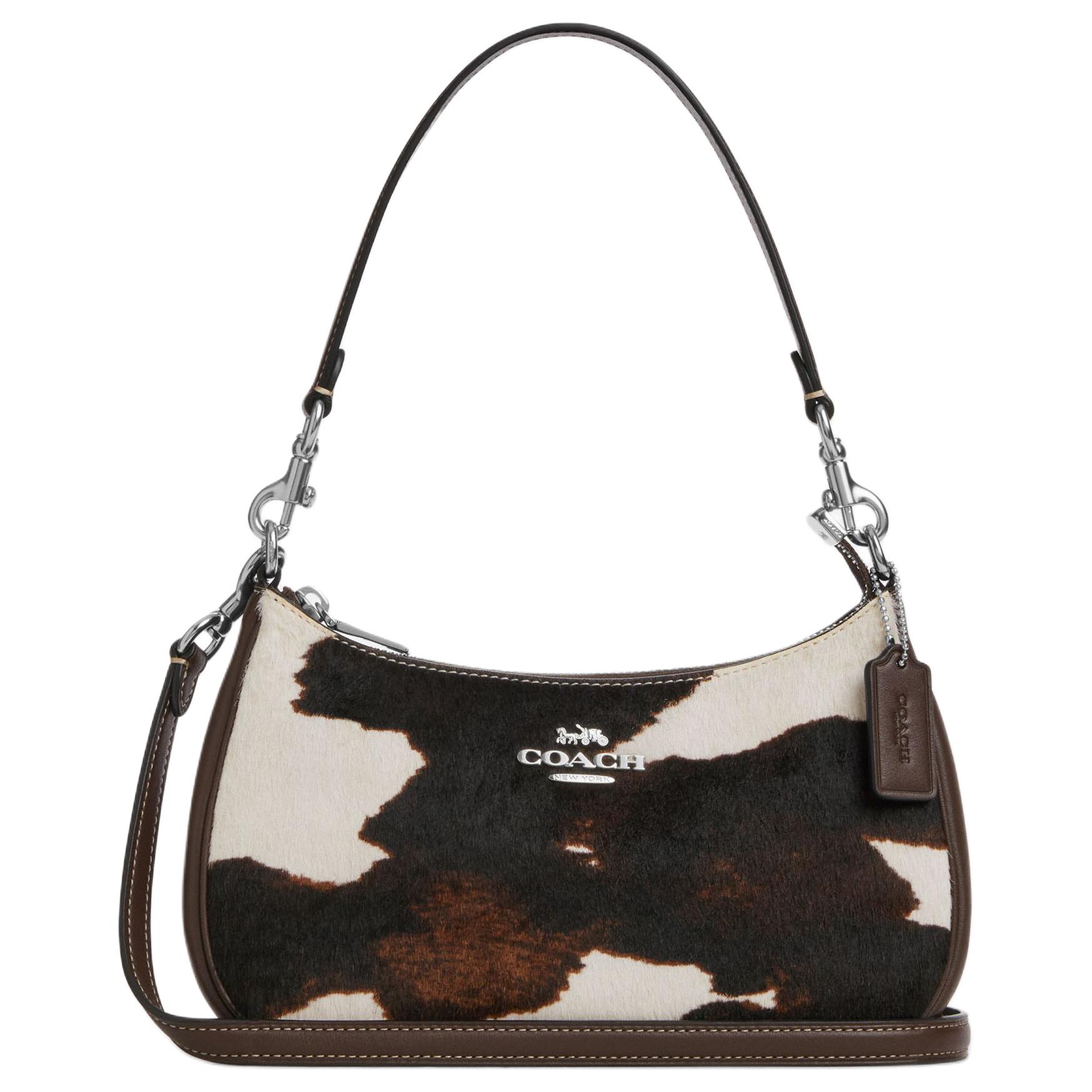 COACH Термоусадочная кожаная наплечная сумка среднего размера унисекс разноцветная
COACH Термоусадочная кожаная наплечная сумка среднего размера унисекс разноцветная