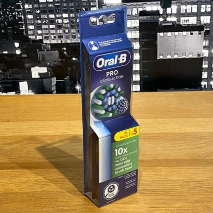 Сменные головки Pro Cross Action для электрической зубной щетки Oral-B 
Сменные головки Pro Cross Action для электрической зубной щетки Oral-B