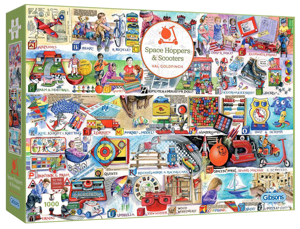 Гибсоны, пазл, Беззаботное детство, 1000 шт. Gibsons
Гибсоны, пазл, Беззаботное детство, 1000 шт. Gibsons