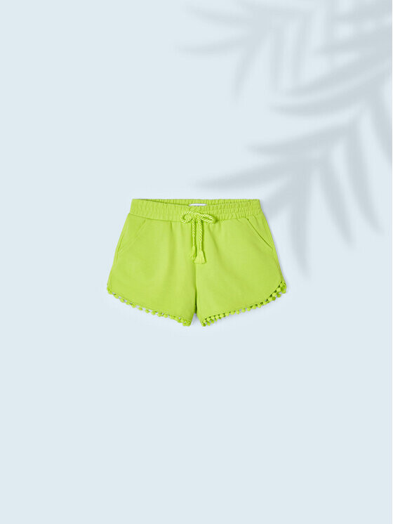 Тканевые шорты стандартного кроя Mayoral, зеленый 
Тканевые шорты стандартного кроя Mayoral, зеленый