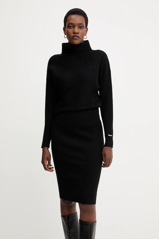 Шерстяное платье Twinset, черный
Шерстяное платье Twinset, черный