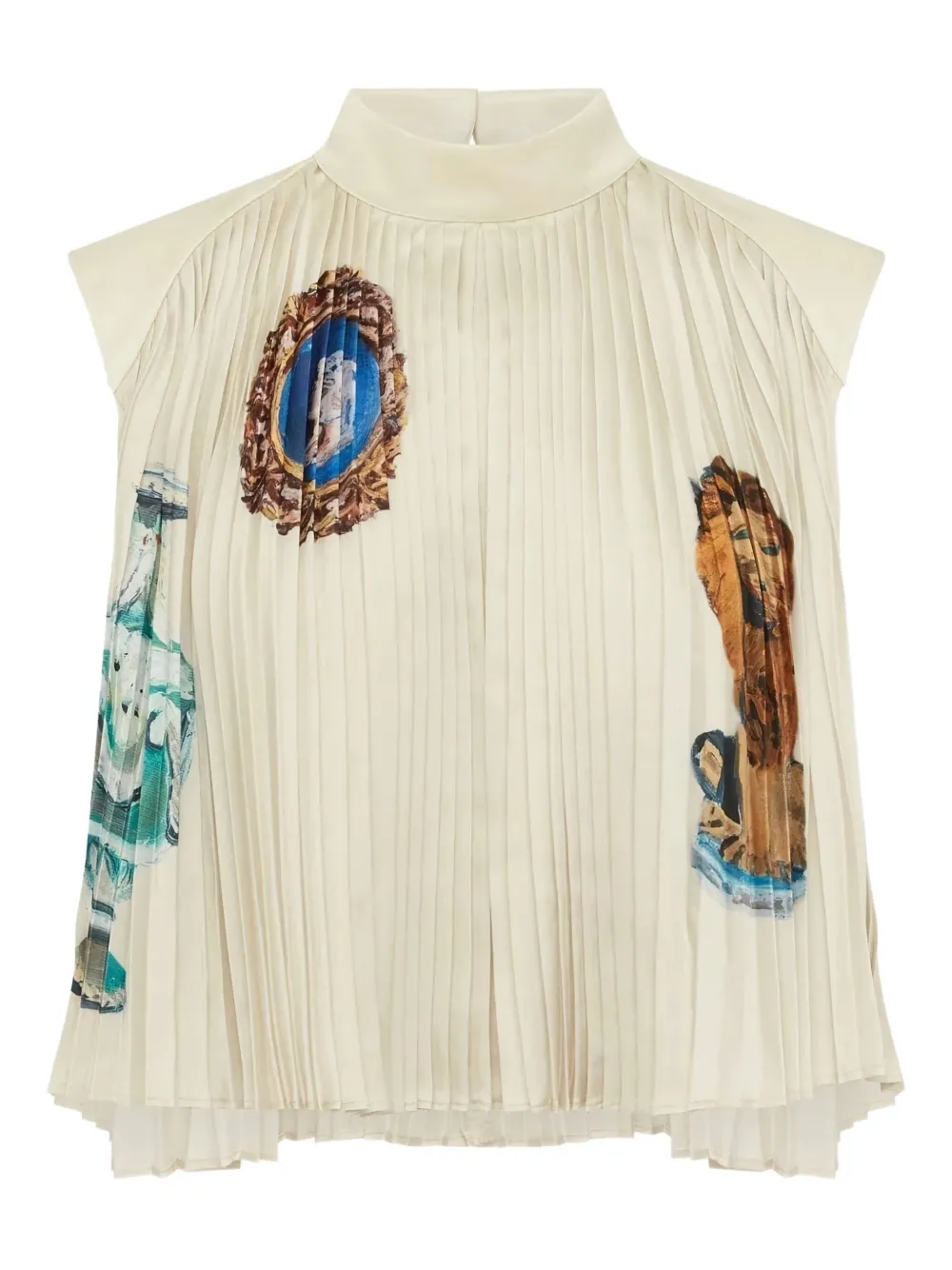 Плиссированный топ Orazio ALEMAIS, нейтральный
Плиссированный топ Orazio ALEMAIS, нейтральный