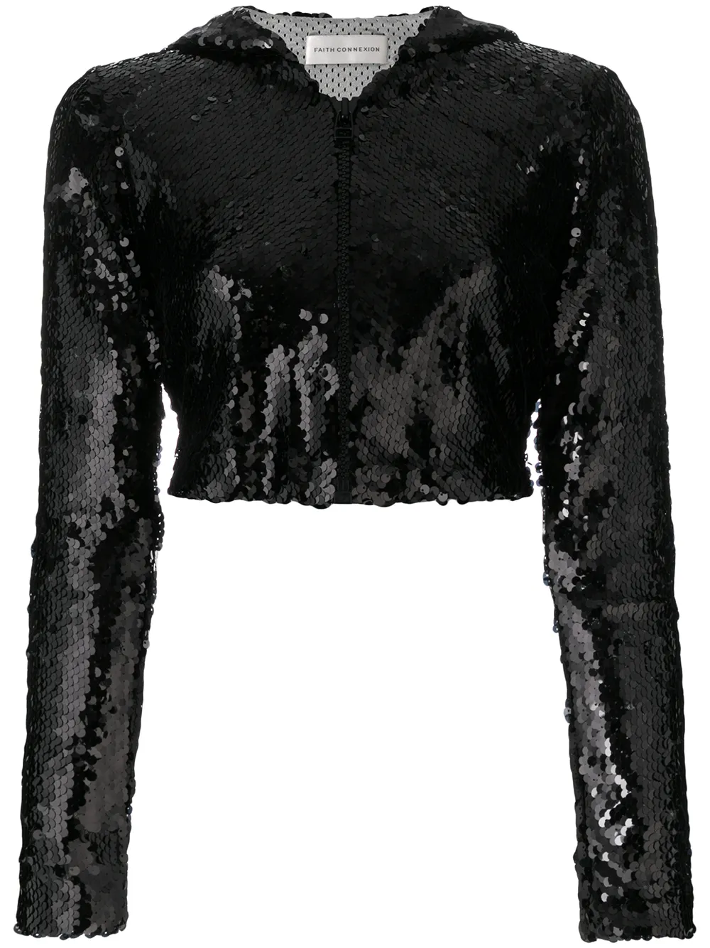 Укороченная куртка с пайетками Faith Connexion, черный
Укороченная куртка с пайетками Faith Connexion, черный