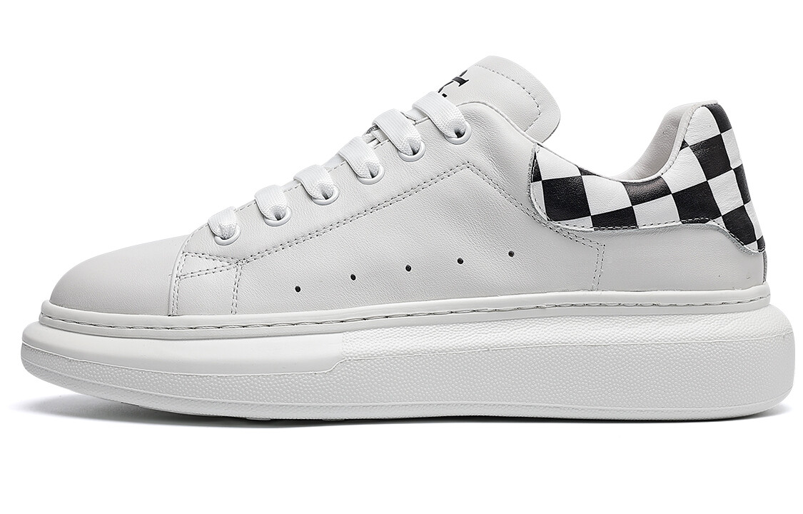 Кеды мужские, обувь для скейтбординга низкая белый/черный Trumppipe
Кеды мужские, обувь для скейтбординга низкая белый/черный Trumppipe