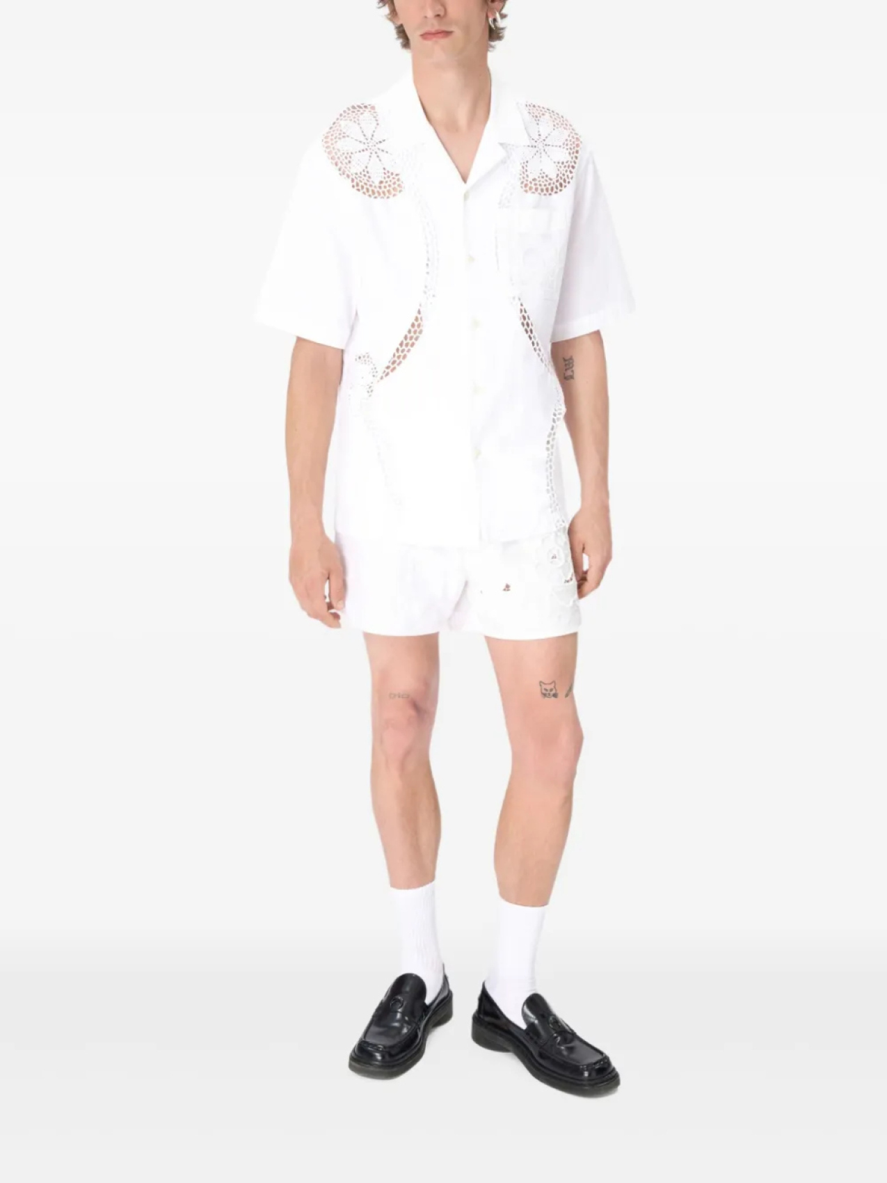 Льняная рубашка для боулинга Marine Serre, белый
Льняная рубашка для боулинга Marine Serre, белый