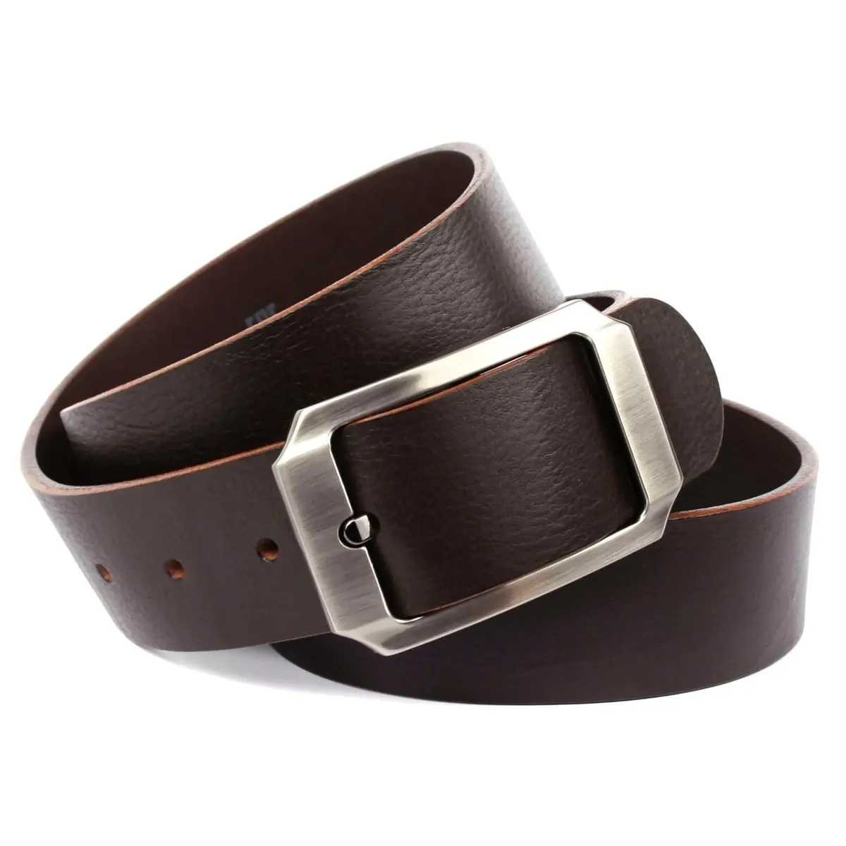 Кожаный ремень Anthoni Crown с сатинированной застежкой, коричневый
Кожаный ремень Anthoni Crown с сатинированной застежкой, коричневый