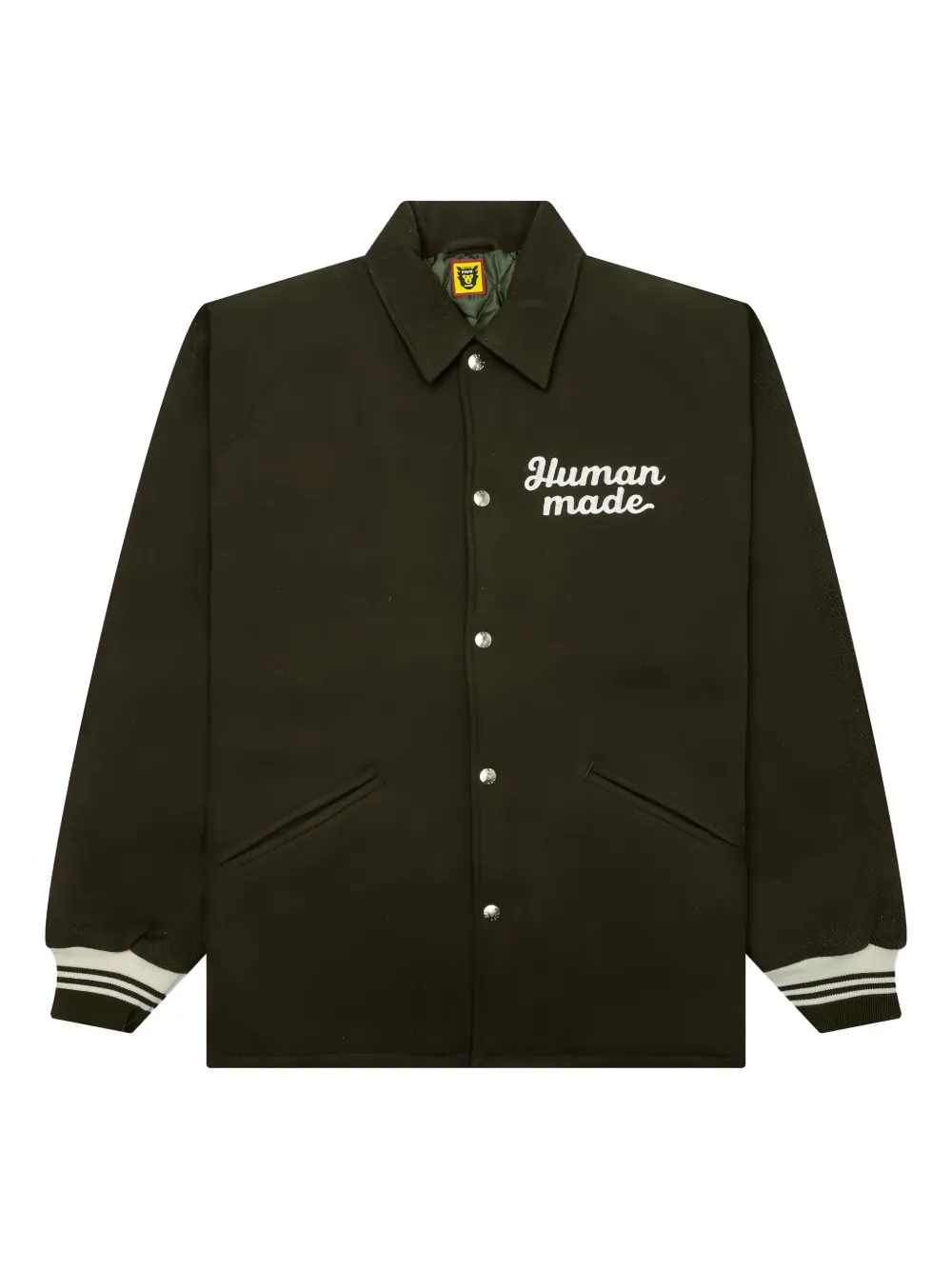 Куртка университетской команды с вышитой нашивкой на стадионе Human Made, коричневый
Куртка университетской команды с вышитой нашивкой на стадионе Human Made, коричневый