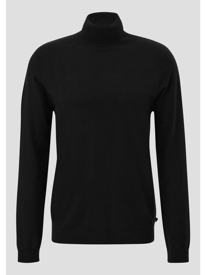 Вязаный свитер в цвете 9999_черный QS
Вязаный свитер в цвете 9999_черный QS