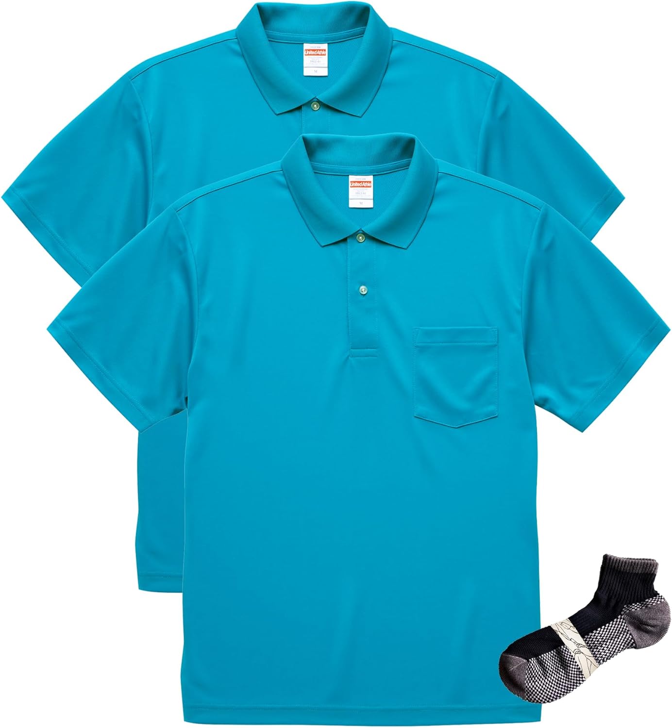 Мужская поло-рубашка United Athletic 591201 из ткани Dry плотностью 4,1 унции с карманами, бирюзово-голубой
Мужская поло-рубашка United Athletic 591201 из ткани Dry плотностью 4,1 унции с карманами, бирюзово-голубой
