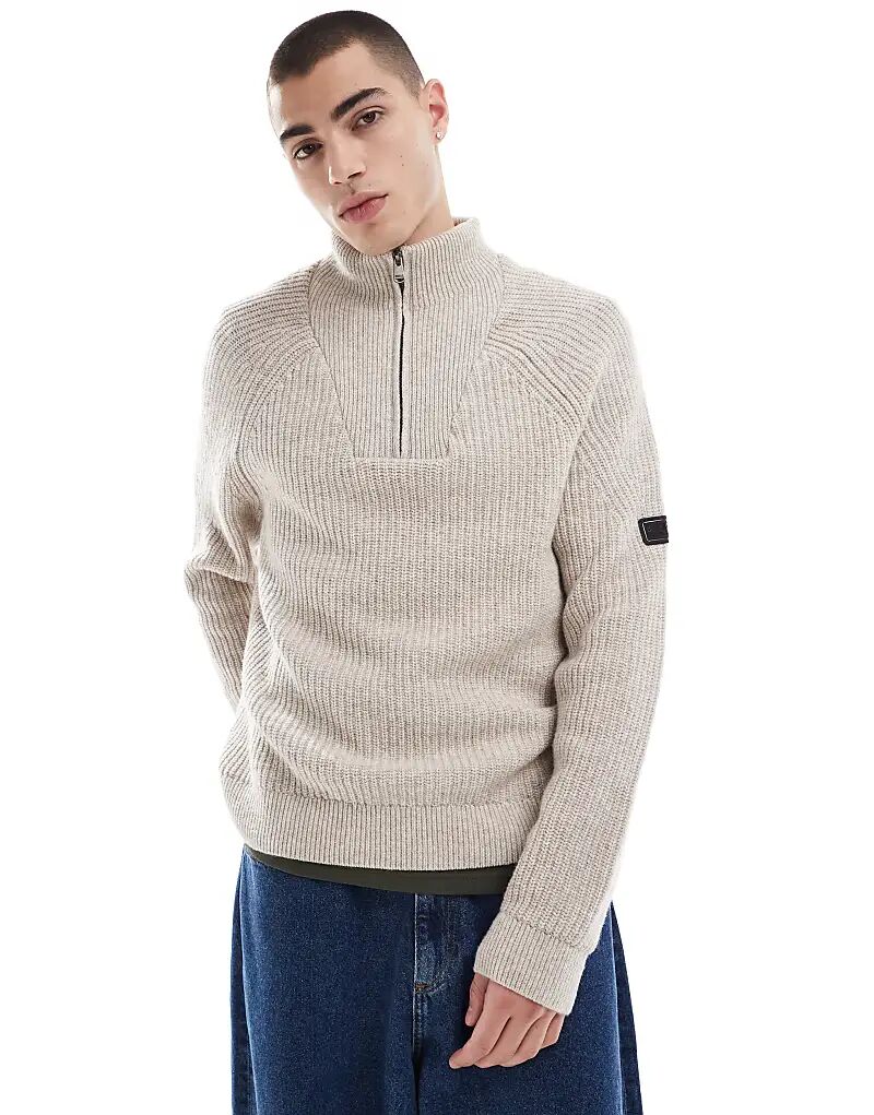 Джемпер Chester с узором «воронка» кремового цвета Barbour International
Джемпер Chester с узором «воронка» кремового цвета Barbour International