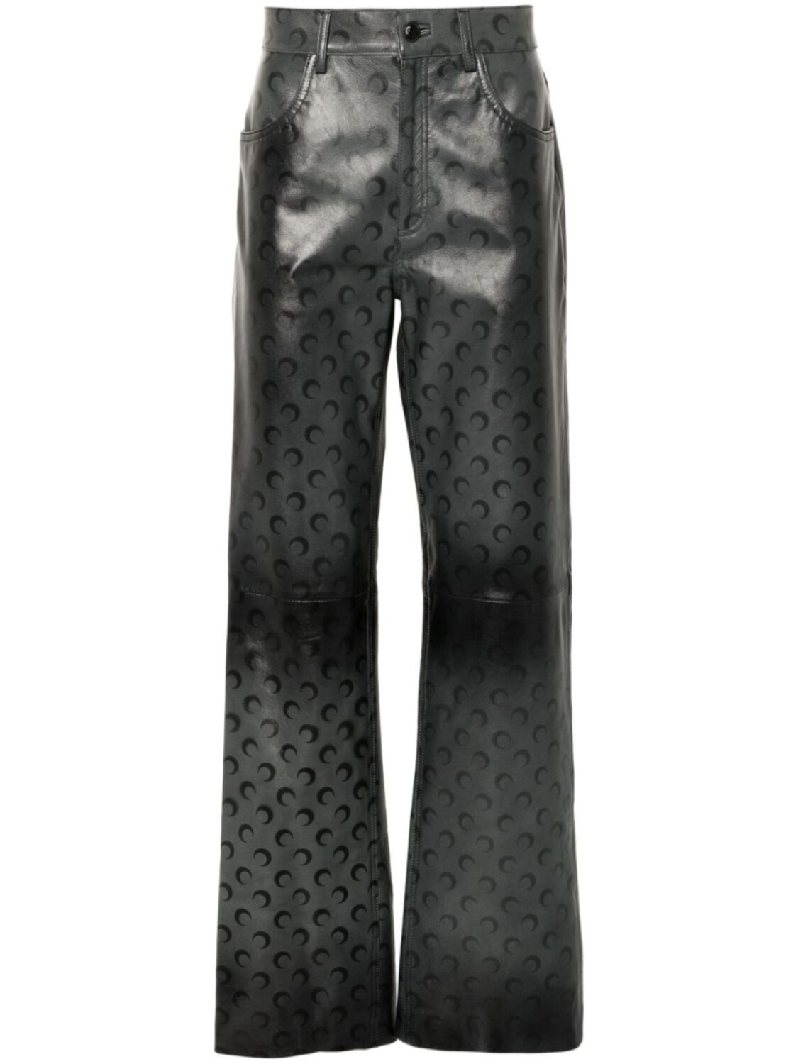 Marine Serre брюки с узором Crescent Moon, серый
Marine Serre брюки с узором Crescent Moon, серый