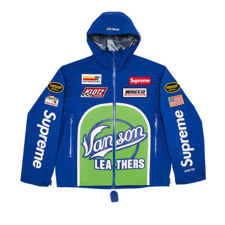 Куртка Supreme x Vanson Leathers GORE-TEX Shell Jacket, Royal
Куртка Supreme x Vanson Leathers GORE-TEX Shell Jacket, Royal