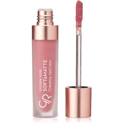 Мягкая и матовая кремовая губная помада Liquid Creamy Lipstick Golden Rose 110
Мягкая и матовая кремовая губная помада Liquid Creamy Lipstick Golden Rose 110