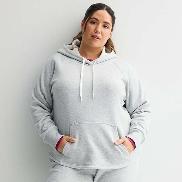 Ультрамягкая флисовая толстовка Plus size Tek Gear, Dark Frost Heather
Ультрамягкая флисовая толстовка Plus size Tek Gear, Dark Frost Heather