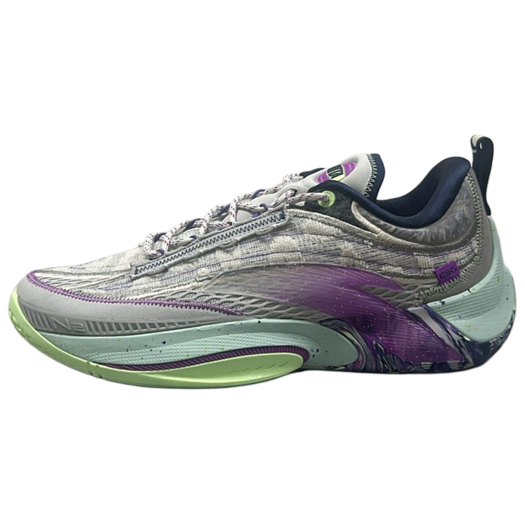 ANTA Баскетбольные кроссовки Instneous 1 с низкой амортизацией, износостойкие и нескользящие, мужские, фиолетово-зеленые
ANTA Баскетбольные кроссовки Instneous 1 с низкой амортизацией, износостойкие и нескользящие, мужские, фиолетово-зеленые