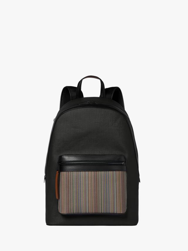 Рюкзак с фирменной полосатой деталью и карманом Paul Smith, Olive Green
Рюкзак с фирменной полосатой деталью и карманом Paul Smith, Olive Green