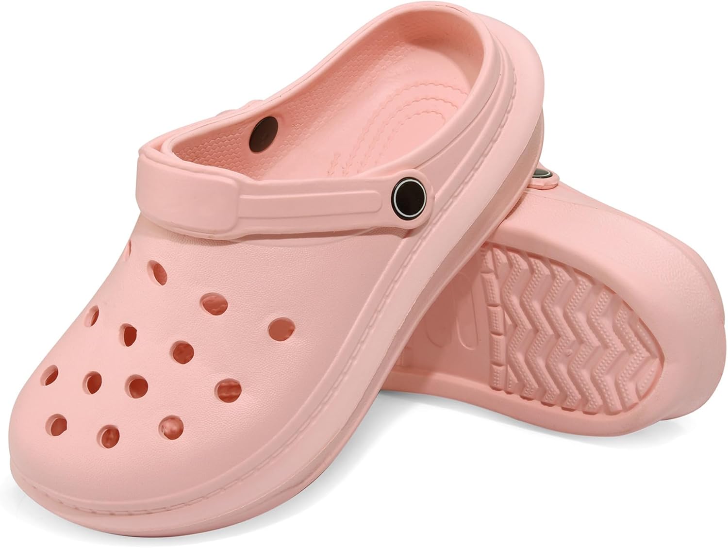 Женские и мужские сабо VONMAY, дышащие летние пляжные сандалии, регулируемые шлепанцы, садовая обувь, нескользящие, розовый
Женские и мужские сабо VONMAY, дышащие летние пляжные сандалии, регулируемые шлепанцы, садовая обувь, нескользящие, розовый