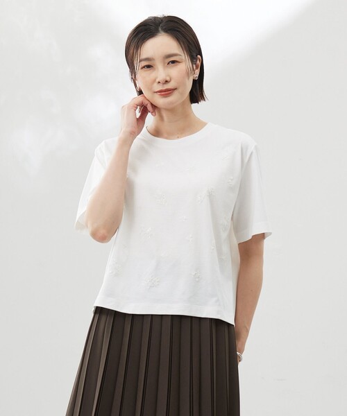 Футболка с пайетками, машинная стирка J.PRESS, цвет слоновая кость
Футболка с пайетками, машинная стирка J.PRESS, цвет слоновая кость