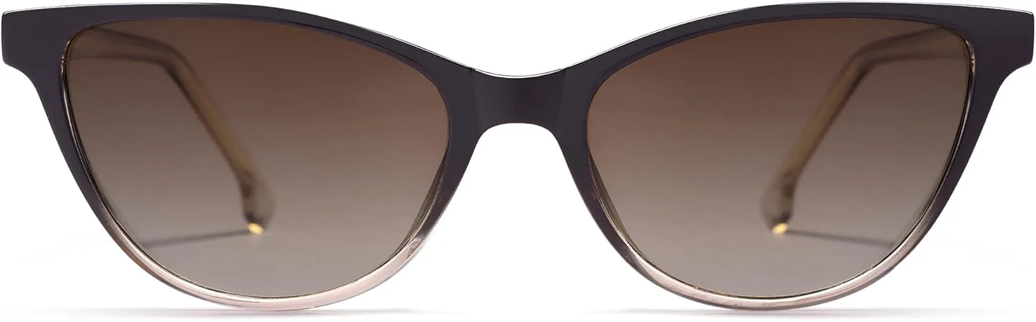 Ретро солнцезащитные очки TR90 «кошачий глаз» для женщин и мужчин, винтажные поляризованные, с пружинным шарниром, модель AP3954 Appassal, Black/Gradient Brown
Ретро солнцезащитные очки TR90 «кошачий глаз» для женщин и мужчин, винтажные поляризованные, с пружинным шарниром, модель AP3954 Appassal, Black/Gradient Brown