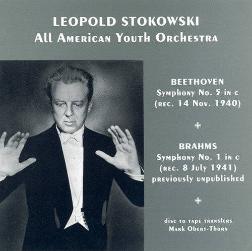 CD диск Beethoven / Brahms, Johannes / Stokowski, Leopold: Symphony #5 / Symphony #1 (Recorded 1940-1941)
CD диск Beethoven / Brahms, Johannes / Stokowski, Leopold: Symphony #5 / Symphony #1 (Recorded 1940-1941)