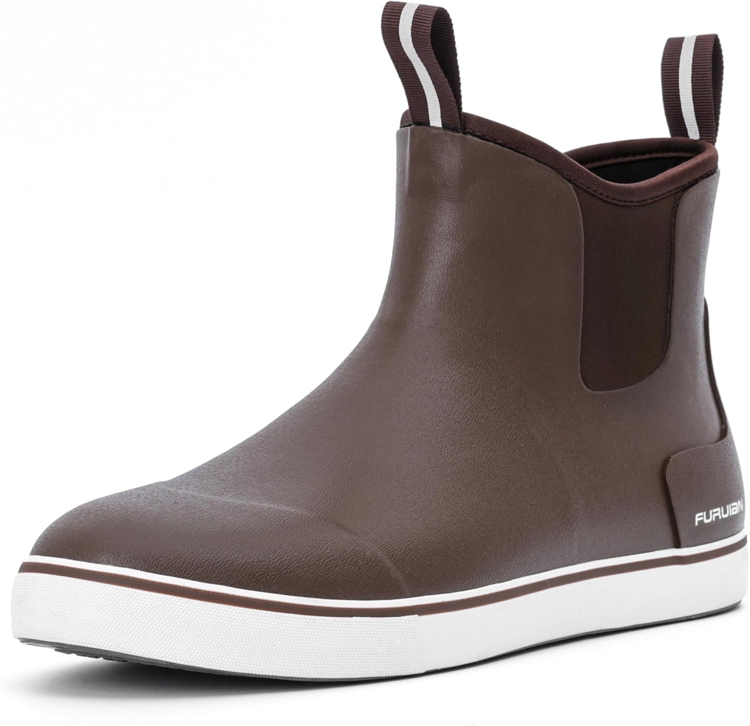 Мужские ботинки Furuian Deck, рыболовные ботинки, водонепроницаемые дождевые ботинки, ботильоны на щиколотку, слипоны из неопрена и резины, челси для мужчин, ботинки для садоводства, рыбалки, походов, плавания и парусного спорта, коричневый
Мужские ботинки Furuian Deck, рыболовные ботинки, водонепроницаемые дождевые ботинки, ботильоны на щиколотку, слипоны из неопрена и резины, челси для мужчин, ботинки для садоводства, рыбалки, походов, плавания и парусного спорта, коричневый
